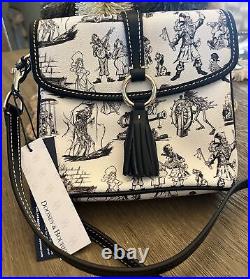 NWT Disney Parks Dooney & Bourke Pirates of The Caribbean Dottie Crossbody Purse