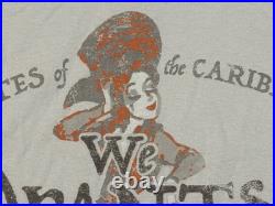 NWT Disney Pirates Of The Caribbean We Wants The Redhead Shirt 2XL Depp Mickey