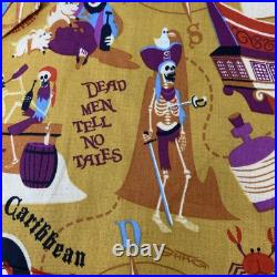 NWT Disney Pirates of the Caribbean Button Down Shirt Sz L Wonderground Gallery