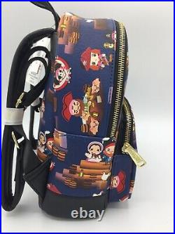 NWT! Loungefly DISNEY PARKS Pirates of the Caribbean Mini Backpack ACTUAL BAG #3