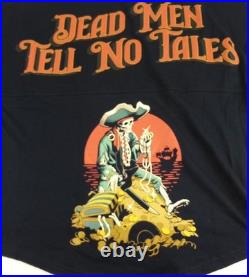 NWT Pirates Of The Caribbean Dead Men Tell No Tales Disney Park Exclusive Sz XL