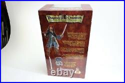 Neca 18 Figure Pirates Of The Caribbean Talking Jack Sparrow Disney WDW DS66