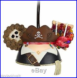 New Disney Parks Pirates of the Caribbean Mickey Ear Hat Christmas Ornament
