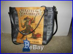 New Disneyland 60th Celebration Harveys Pirates Of The Caribbean Tote Bag Purse