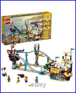 New LEGO Creator 3 in1 Pirate Roller Coaster 31084 Building Kit 923 Piece Sealed