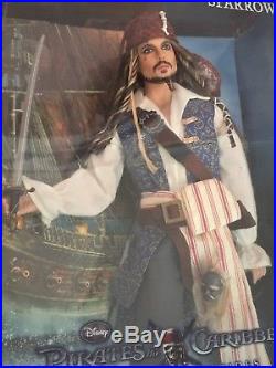 Nfrb Bnib-jack Sparrow Pirates Of The Caribbean Pink Label Barbie Doll