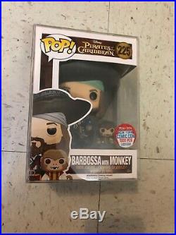 Nycc 2016 Exclusive Barbossa With Monkey Funko Pop Pirates Of The Caribbean
