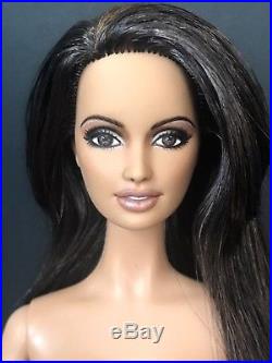 OOAK Pirates of the Caribbean Barbie Doll Angelica Repaint Reroot Model Muse