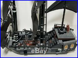 Official Lego Pirates of Caribbean The Black Pearl Ship Boat 4184, Near Complete