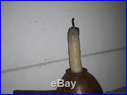 Original Pirates Of The Caribbean Curse Of The Black Pearl Candlestick Prop