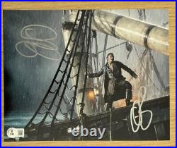 Orlando Bloom Signed Pirates Of The Caribbean 8x10 Photo Beckett Bas