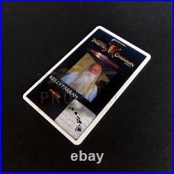 PIRATES OF THE CARIBBEAN Armorers Crew Pass Original Movie Prop (9901-1150)