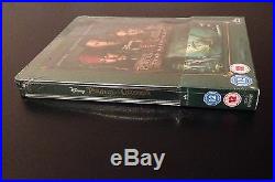 PIRATES OF THE CARIBBEAN DEAD MAN'S CHEST Blu-Ray SteelBook Zavvi UK. OOP Rare