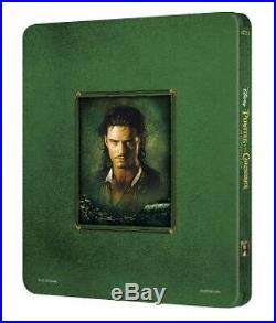 PIRATES OF THE CARIBBEAN DEAD MAN'S CHEST Blu-Ray SteelBook Zavvi UK. OOP Rare