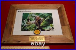 PIRATES OF THE CARIBBEAN Disney COIN Prop, DVD, JOHNNY DEPP Signed, DISNEY COA