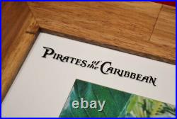 PIRATES OF THE CARIBBEAN Disney COIN Prop, DVD, JOHNNY DEPP Signed, DISNEY COA