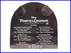 PIRATES OF THE CARIBBEAN FOUR MOVIE COLLECTION Disney Blu-Ray / DVD Box Set