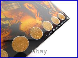 PIRATES OF THE CARIBBEAN Isla de Muerta Treasure Coins Original Prop (5460)