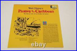 PIRATES OF THE CARIBBEAN SOUNDTRACK Vinyl Record LP Walt Disney-land