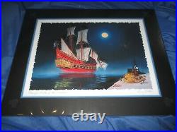 PIRATES OF THE CARIBBEAN Signed Art by Print Larry Dotson Disney Exclusive