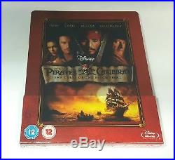 PIRATES OF THE CARIBBEAN THE CURSE OF THE BLACK PEARL Blu-ray STEELBOOK