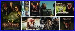 PIRATES OF THE CARRIBEAN Four-Movie Collection (Blu-ray/DVD, 15-Disc Set)1 LEFT