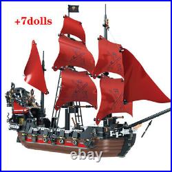 Pearl Ship Queen Anne's Revenge Pirates Caribbean Bricks Pirates Building Blocks