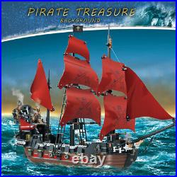 Pearl Ship Queen Anne's Revenge Pirates Caribbean Bricks Pirates Building Blocks