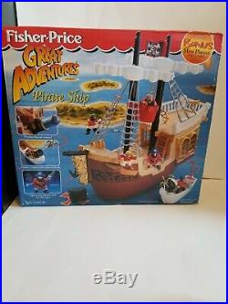 Pirate Ship Great Adventures Fisher Price 1998