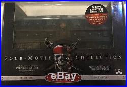 Pirate of the Caribbean Limited Edition 4-Movie Collection Blu-Ray/3D/DVD