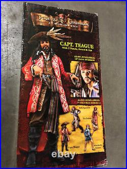 Pirates Caribbean At World's End Keith Richards Capt Teague 18 Talking Figure