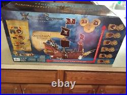 Pirates Caribbean Queen Anne's Revenge Ship 4 Figure Playset MOC 2011 Jakks