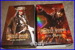 Pirates Of Caribbean At Worlds End Jack Sparrow Hot Toys Figure Complete in Box