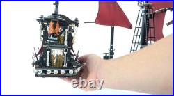 Pirates Of The CARIBBEAN-Queen Anne's revenge ship model like LEG0 4195 -US SHIP