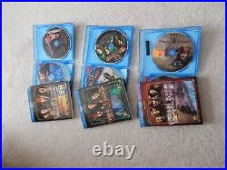 Pirates Of The Caribbean 1 2 3 4 5 Blu Ray Dvd's With Slip Covers Viewed Once