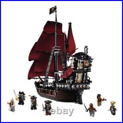 Pirates Of The Caribbean 4195 Queen Anne's Revenge Ship Blocks Technic Kids Toys