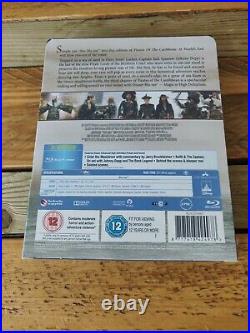Pirates Of The Caribbean At World's End Steelbook Blu-ray Zavvi Ultra Limited