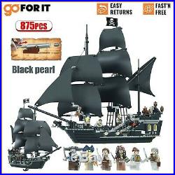 Pirates Of The Caribbean Black Pearl Ship Jack Sparrow 875pcs Lego 4184 Disney