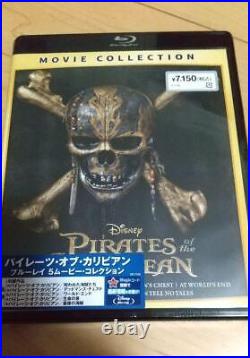 Pirates Of The Caribbean Blu-Ray 5 Movie Collection Japan ck