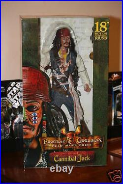 Pirates Of The Caribbean CANNIBAL JACK 18 Figure