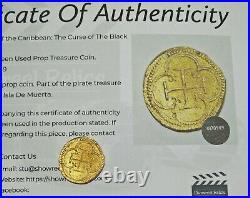 Pirates Of The Caribbean Curse Of Black Pearl Production Used Movie Film Prop