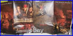 Pirates Of The Caribbean Curse Of The Black Pearl Movie Poster Vintage Disney