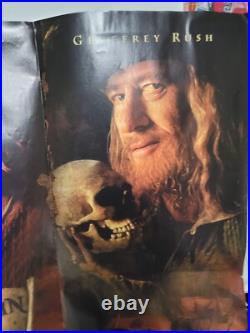 Pirates Of The Caribbean Curse Of The Black Pearl Movie Poster Vintage Disney