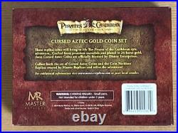 Pirates Of The Caribbean Cursed Aztec Gold Coin 2-disc set Replica 3.5cm Disney