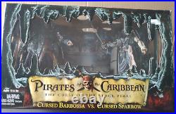 Pirates Of The Caribbean Cursed Barbossa Vs. Cursed Sparrow