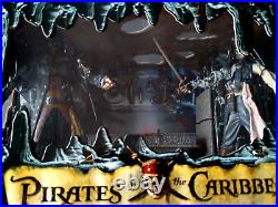 Pirates Of The Caribbean Cursed Barbossa Vs. Cursed Sparrow