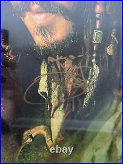 Pirates Of The Caribbean Dead Man's Chest Poster Signed Depp, Bloom, Knightley+