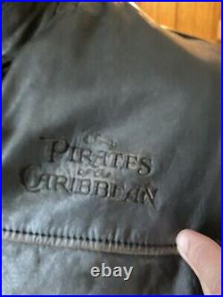 Pirates Of The Caribbean Disney Leather Jacket