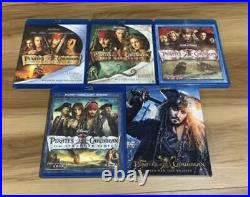 Pirates Of The Caribbean Dvd Blu-Ray Complete Set