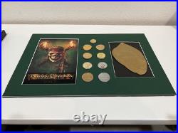 Pirates Of The Caribbean Framed Coin Props